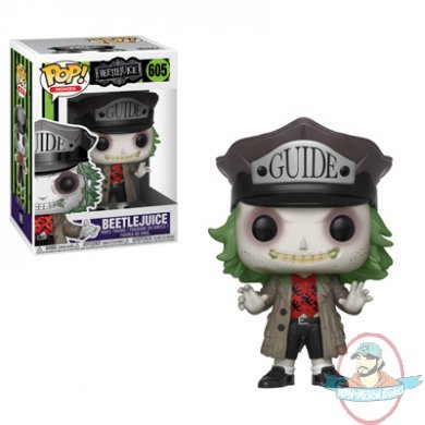 Pop! Horror Beetlejuice: Beetlejuice with Hat #605 Vinyl Figure Funko