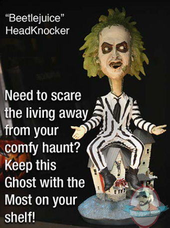 Beetlejuice Head Knocker Extreme by Neca