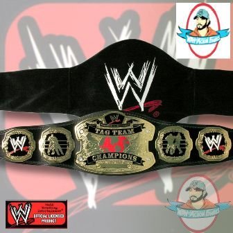 WWE Deluxe Raw Tag Team Champ Adult Size Replica Belt