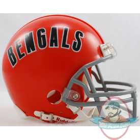 Cincinnati Bengals 1968 to 1979 Riddell Mini Replica Throwback Helmet