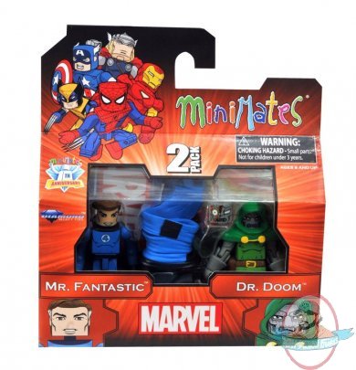 Marvel Minimates 'Best Of' Wave 2 Mr. Fantastic & Dr. Doom 2 pack 
