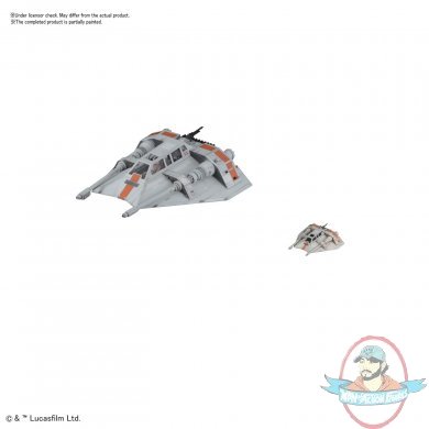 1/144 & 1/48 Star Wars Snowspeeder Set Tentative BAN217734