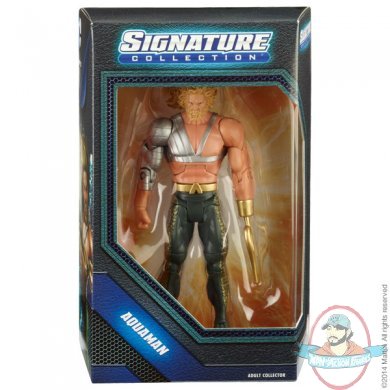 Dc Universe Signature Collection Aquaman with hook Figure by Mattel