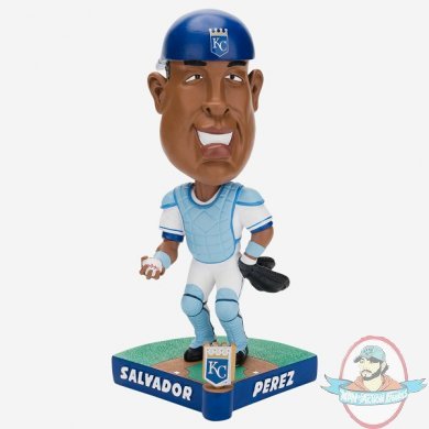 Salvador Perez KC Royals MLB Caricature BobbleHead Forever 