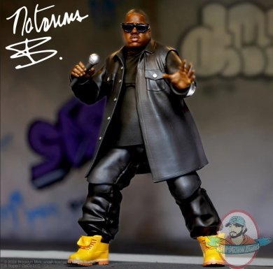 The Notorious B.I.G. Deluxe Biggie Action Figure Super 7