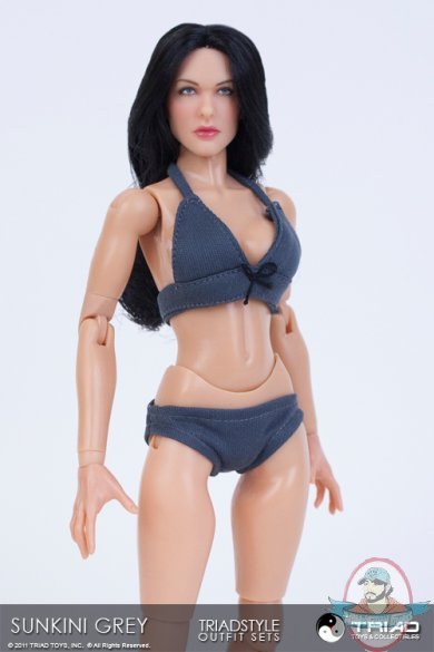 Sunkini Grey Bikini Set by Triad Toys