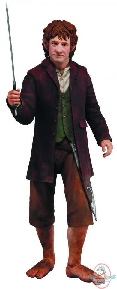 The Hobbit Bilbo Baggins 1/4 Scale Figure by Neca