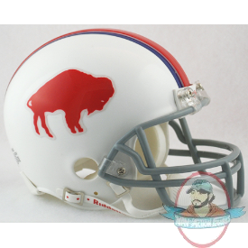 Buffalo Bills 1965 to 1973 Riddell Mini Replica Throwback Helmet