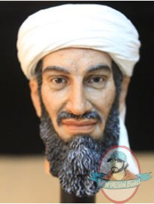  12 Inch 1/6 Scale Head Sculpt Osama Bin Laden by HeadPlay