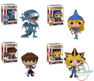 Pop! Animation: Yu-Gi-Oh! Series 1 Set of 4 Vinyl Figures Funko