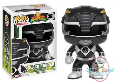 POP! TV Power Rangers Black Ranger #361 Vinyl Figure Funko