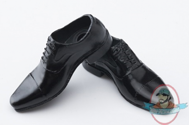 1:6 Action Figure Accessories Men’s Fashion Shoes VCM-3005A Black 