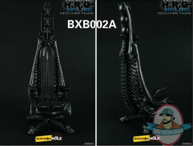 Blackbox x Blackhole 1/6 H.R.G Designer Chair Black BXB002A