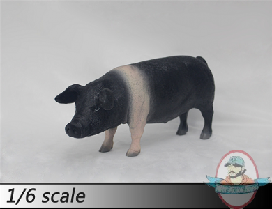  ZY Toys 1/6 Sixth Scale Pig Black Model B ZY-PG-B
