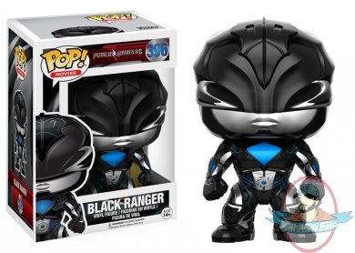 POP! Movies Power Rangers Black Ranger #396 Vinyl Figure Funko