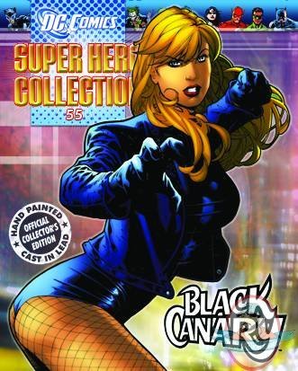 DC Superhero Figurine Collection Magazine #54 Black Canary  Eaglemoss