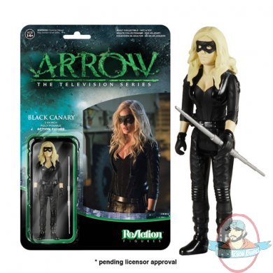 Arrow Black Canary ReAction 3 3/4-Inch Retro Figure Funko