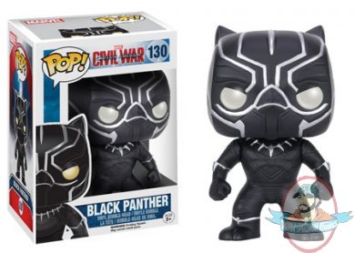 Pop! Marvel Captain America Civil War Black Panther #130 Funko