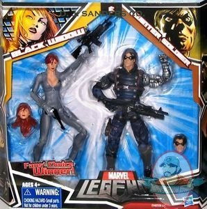 Marvel Legends 2 Pack Black Widow & Winter Soldier Exclusive