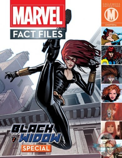 Marvel Fact Files Special #8 Black Widow Cover Eaglemoss