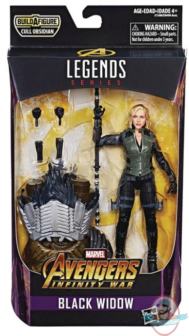 Avengers Legends BAF Black Widow Action Figure Hasbro