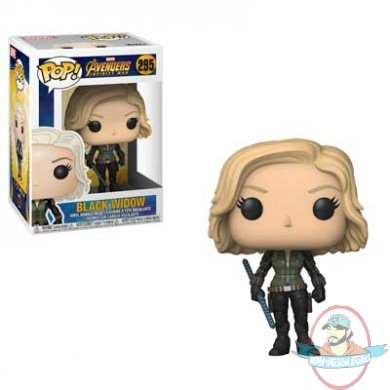 Pop! Marvel Avengers Infinity War Black Widow #295 Figure Funko