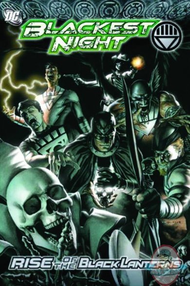 Blackest Night Rise of The Black Lanterns Hard Cover DC Comics