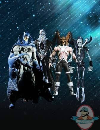 Blackest Night Series 5 Set Of 4 by DC Direct