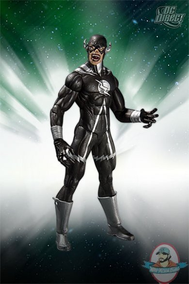 Blackest Night Series 8 Black Lantern Flash Professor Zoom Figure