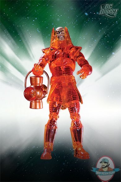 Blackest Night Series 8 Orange Lantern Lex Luthor Action Figure 