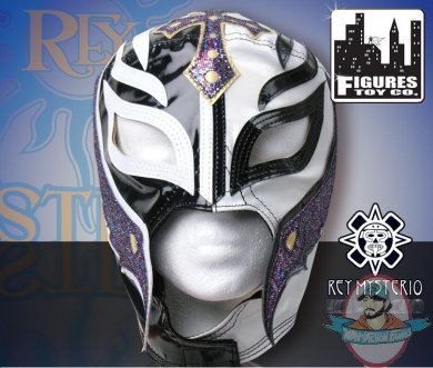 WWE  Series 5 Rey Mysterio Kid Size Replica Black & White Mask