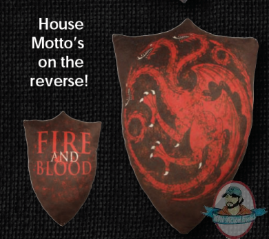 Game of Thrones House Sigil Plush Throw Pillow House Targaryen