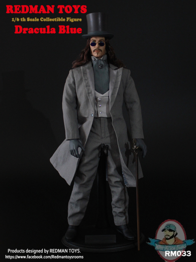 1/6 Scale Dracula Blue Collectible Figure RM 033 Redman | Man of Action ...