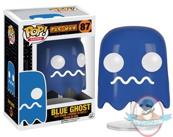 Pop! Games PAC-MAN #87 Blue Ghost Vinyl Figure by Funko