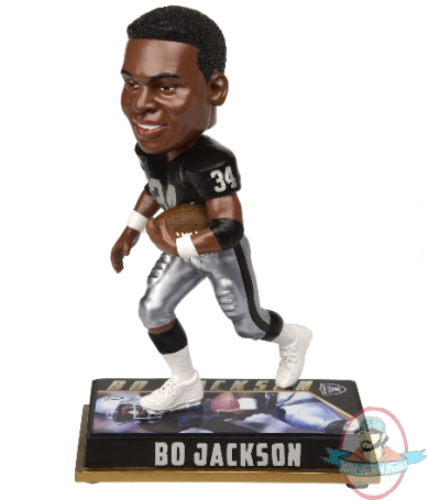 NFL Retired Players 8" Los Angeles Raiders Bo Jackson #34 BobbleHead