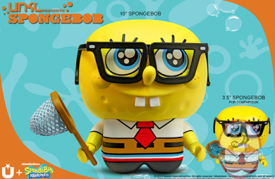 Nickelodeon UNKL 10" Spongebob Squarepants Vinyl Figure by Toynami