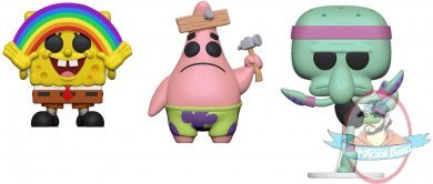 Pop! Animation: SpongeBob Series 3 Set of 3 Vinyl Figures Funko