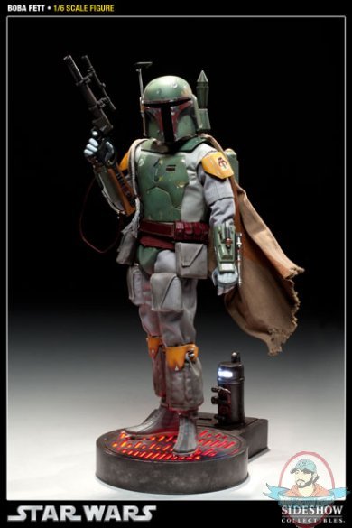 Star Wars Boba Fett 12 inch Figure by Sideshow Collectibles Used