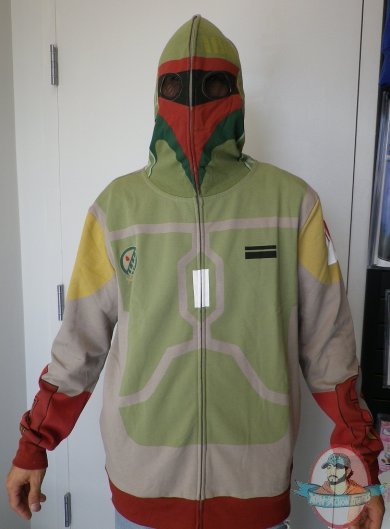 Star Wars Boba Fett Costume Hoodie M L XL OR 2XL