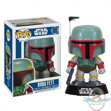 Star Wars Boba Fett Pop! Vinyl Figure #08 Bobble Head