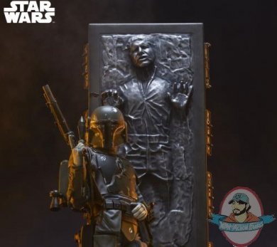 Star Wars Boba Fett & Han Solo in Carbonite Premium Format Sideshow