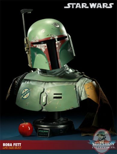 Boba Fett Life-Size Bust by Sideshow Collectibles