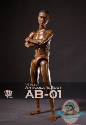 ZC World 1:6Figure Accessories Articulate Body AB-01 Terrance Howard