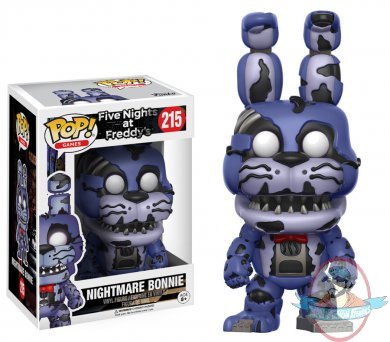 Pop! Five Nights at Freddy's Wave 2 Nightmare Bonnie #215 by Funko