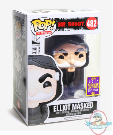SDCC 2017 Pop Television Mr. Robot Elliot Masked Figure #482 by Funko