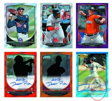 Bowman 2013 Draft Picks & Prospects Baseball Trading Cards Box