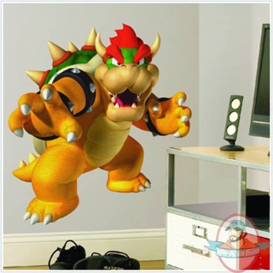 Super Mario Bros Bowser Giant Wall Decals by Roommates  
