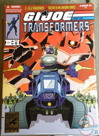 2012 SDCC Exclusive GI.Joe Transformers H.I.S.S.Tank Destro Bat Hasbro