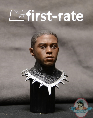 1/6 Sixth Scale Marvel First Rate Head Sculpt Black Panther 