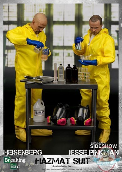 1/6 Breaking Bad Heisenberg Jesse Hazmat Suit Combo by Threezero